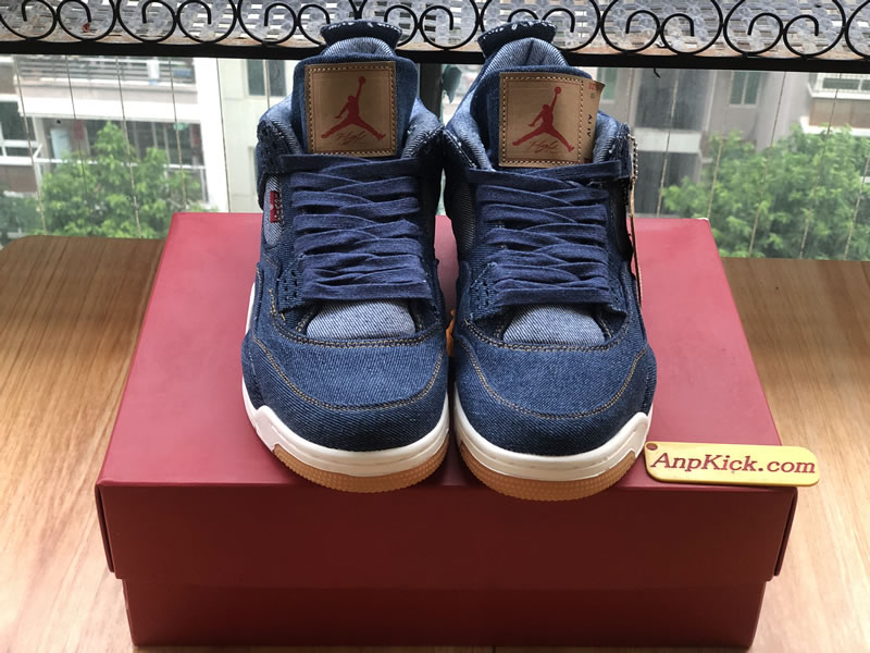 Levi's x Air Jordan 4 'Blue Denim' For Sale Head Image