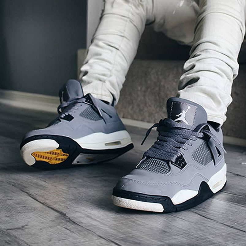 Air Jordan 4 Cool Grey 2019 On Feet Release Date 308497 007 (0) - newkick.cc