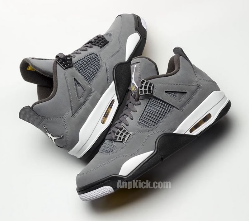 Air Jordan 4 Cool Grey 2019 On Feet Release Date 308497 007 (5) - newkick.cc