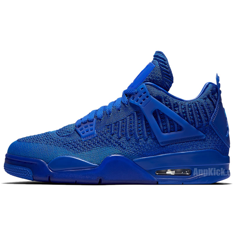 Air Jordan 4 Flyknit Royal Blue 2019 For Sale Aq3559 400 (1) - newkick.cc