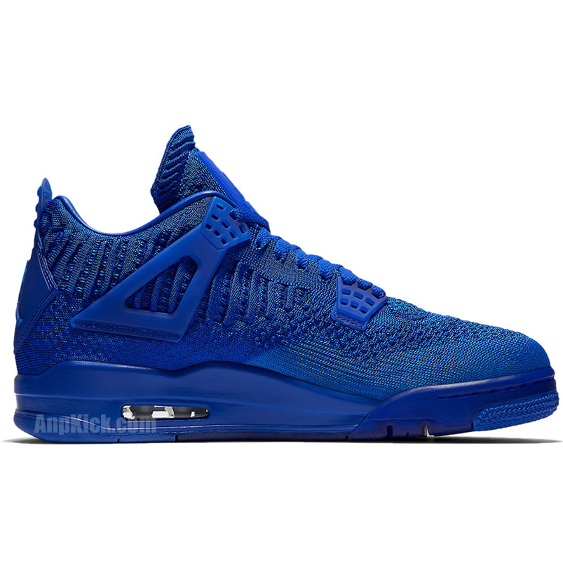 Air Jordan 4 Flyknit Royal Blue 2019 For Sale Aq3559 400 (2) - newkick.cc