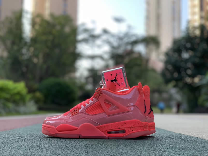 Air Jordan 4 NRG 'Hot Punch' AJ4 Fire Red AQ9128-600 Pics