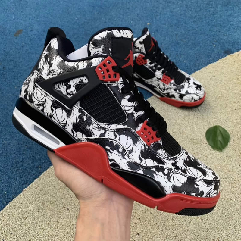 Air Jordan 4 Tattoo Singles Day Release Date BQ0897-006 Pics