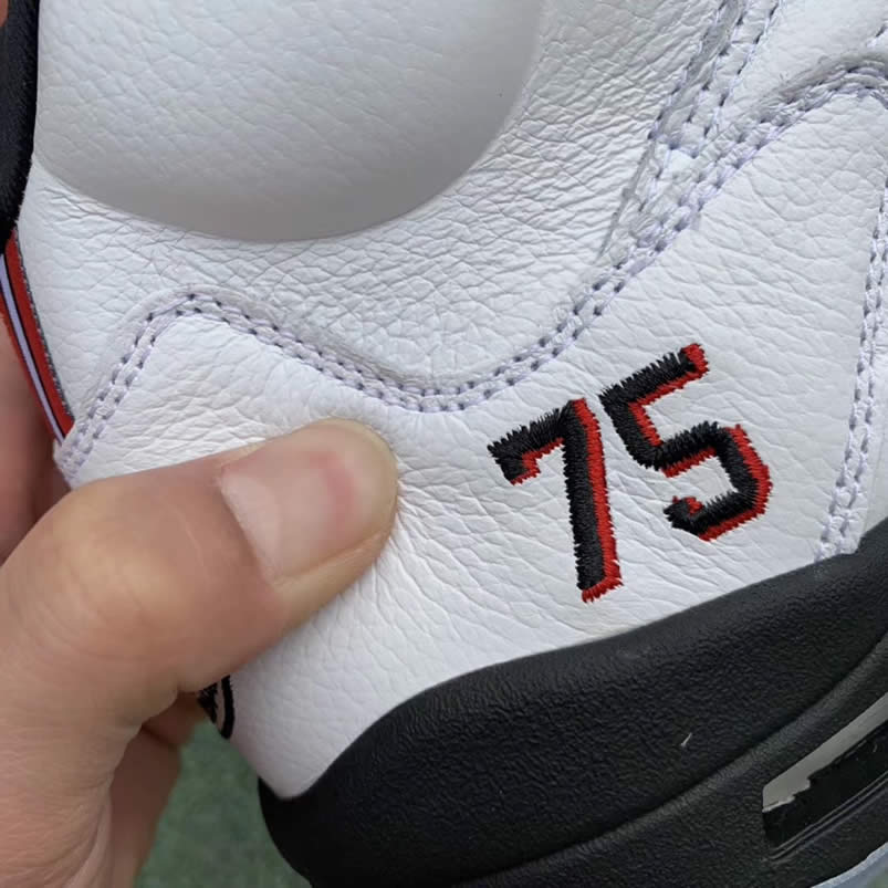 Air Jordan 5 Paris Saint Germain Friends Family Psg White Av9175 101 Detail Pics (15) - newkick.cc