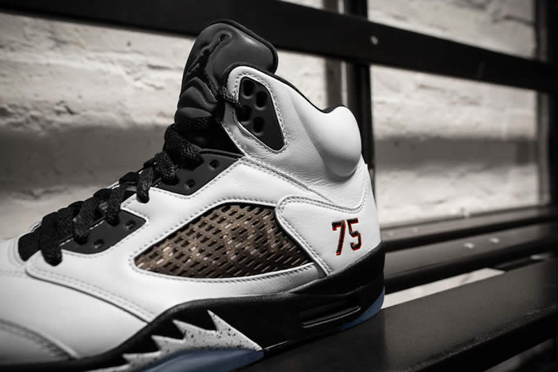 Air Jordan 5 Paris Saint Germain Friends Family Psg White Av9175 101 Detail Pics (3) - newkick.cc