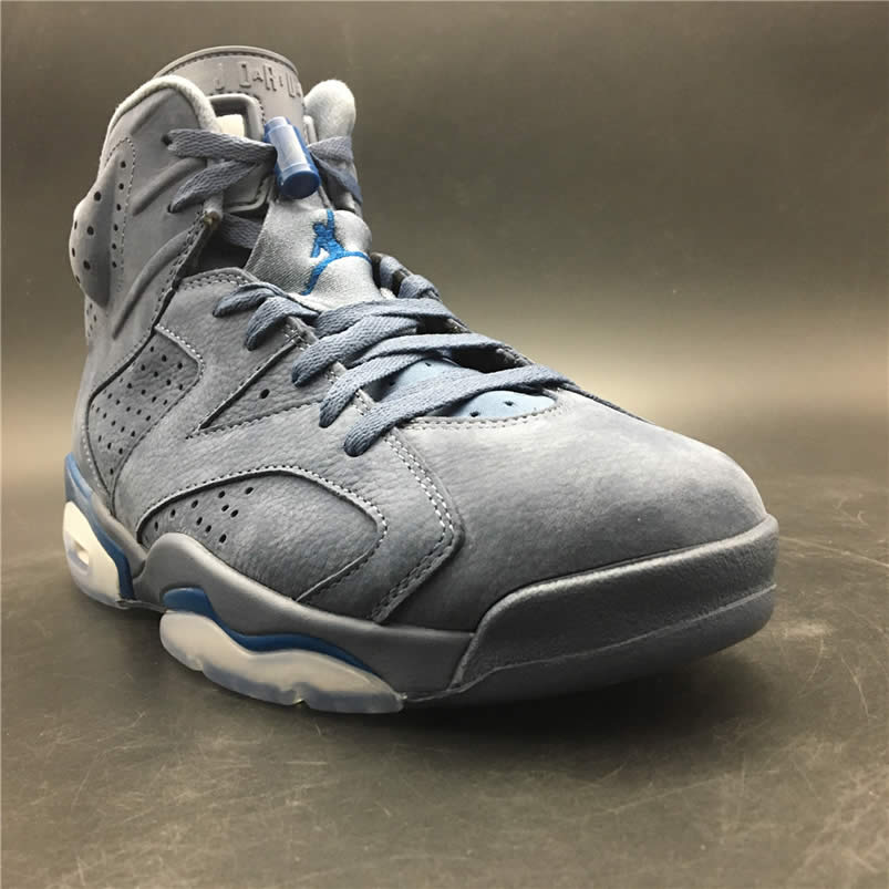 Air Jordan 6 'Jimmy Butler' PE Diffused Blue On Feet 384664-400 Pics