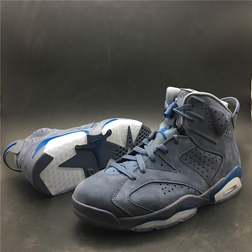 Air Jordan 6 'Jimmy Butler' PE Diffused Blue On Feet 384664-400 Pics