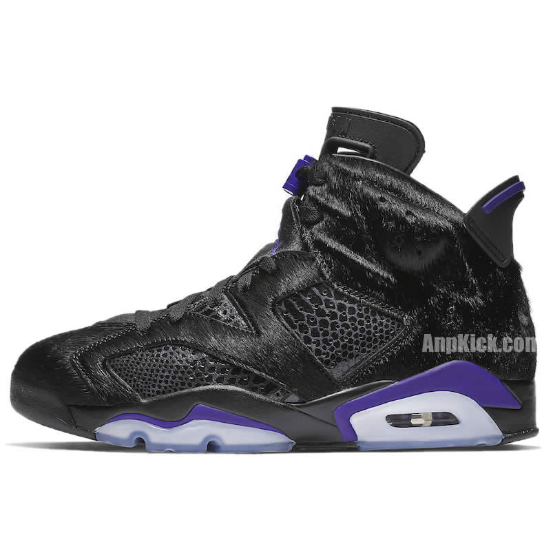 Social Status Air Jordan 6 Prm Pony Hair Black Cow Fur Snakeskin Ar2257 005 (1) - newkick.cc