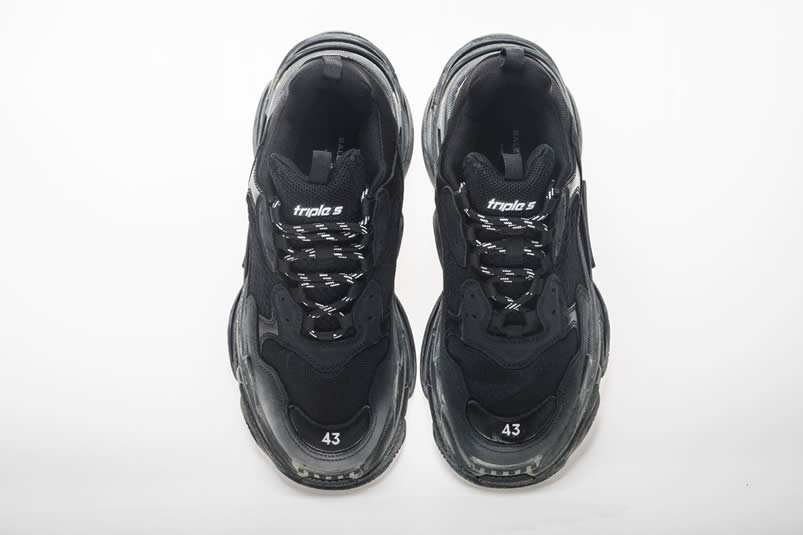 Balenciaga Triple S Sneakers Black Shoes 512176w09o1 1000 (28) - newkick.cc