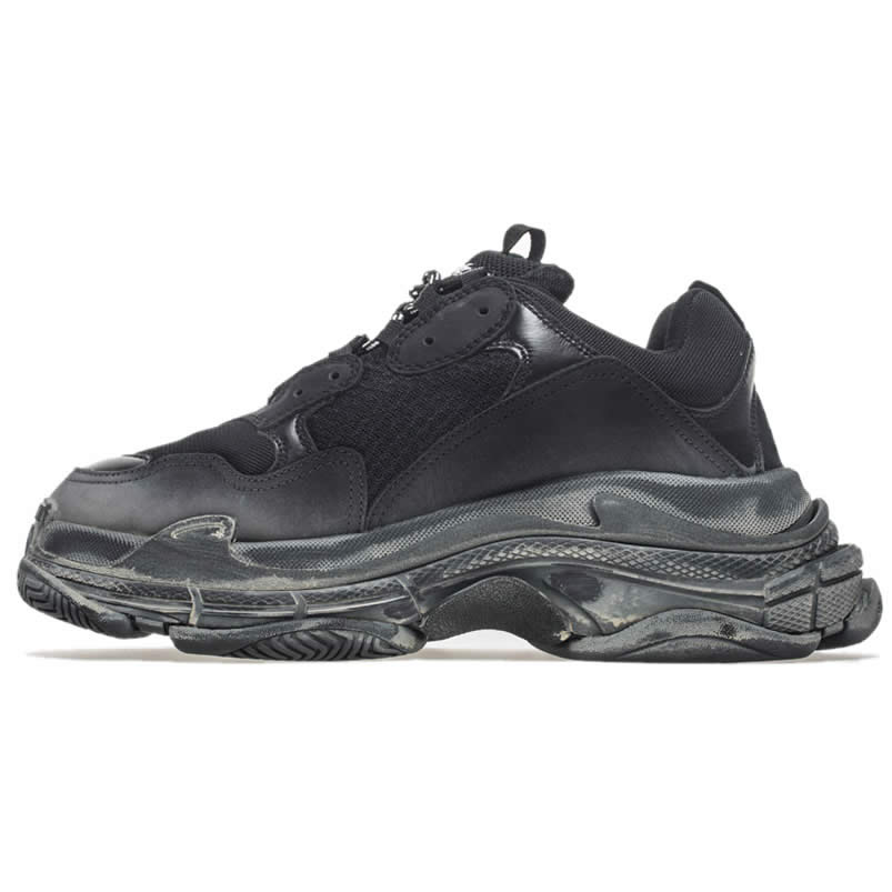 Balenciaga Triple S Sneakers Black Shoes 512176w09o1 1000 (3) - newkick.cc