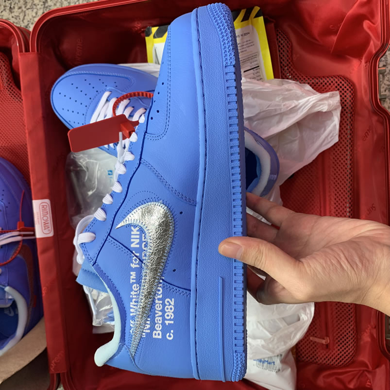 Off White Nike Air Force 1 Low Mca Blue For Sale Ci1173 400 (11) - newkick.cc