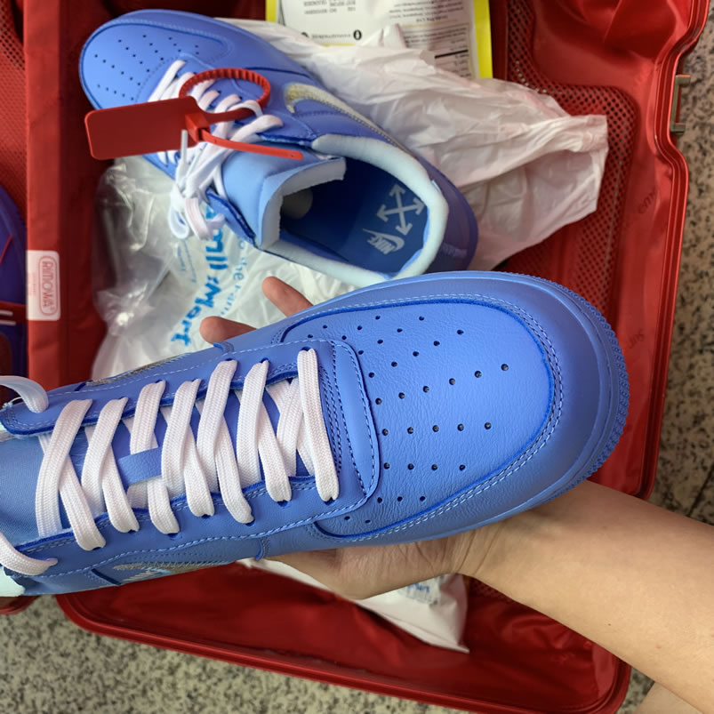 Off White Nike Air Force 1 Low Mca Blue For Sale Ci1173 400 (12) - newkick.cc