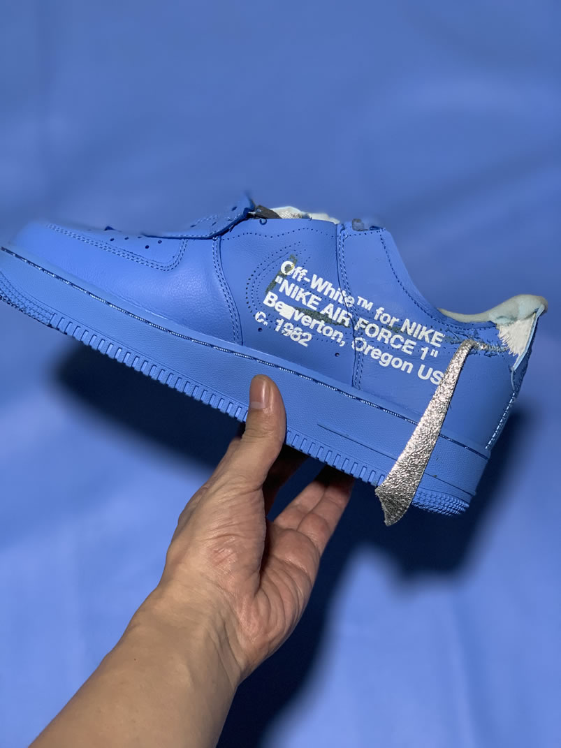 Off White Nike Air Force 1 Low Mca Blue For Sale Ci1173 400 (2) - newkick.cc