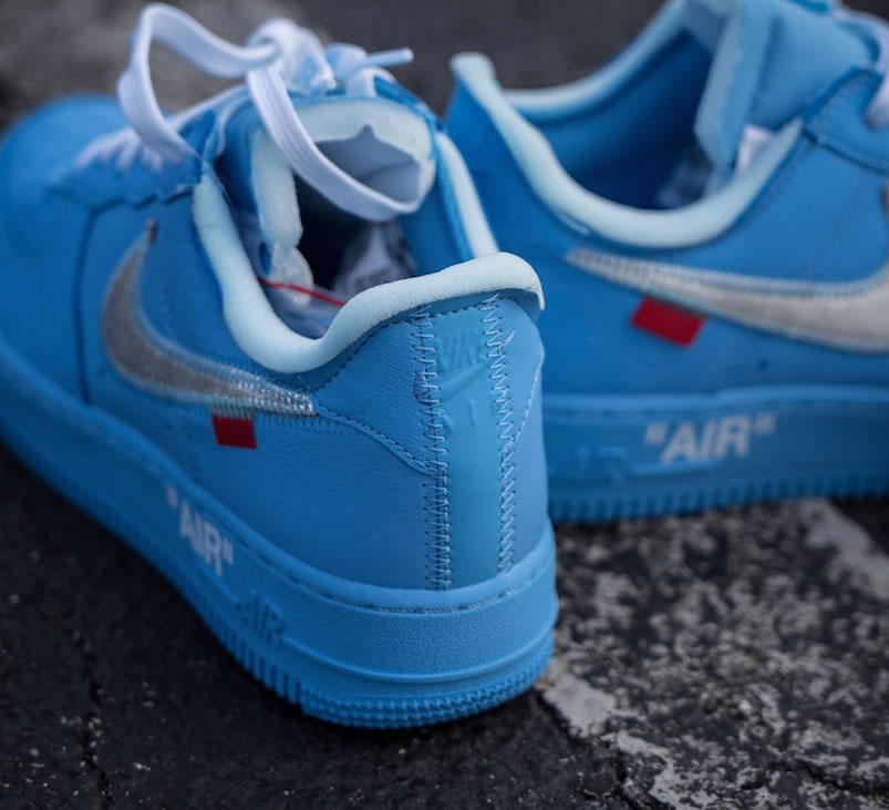 Off White Nike Air Force 1 Low Mca Blue For Sale Ci1173 400 (7) - newkick.cc