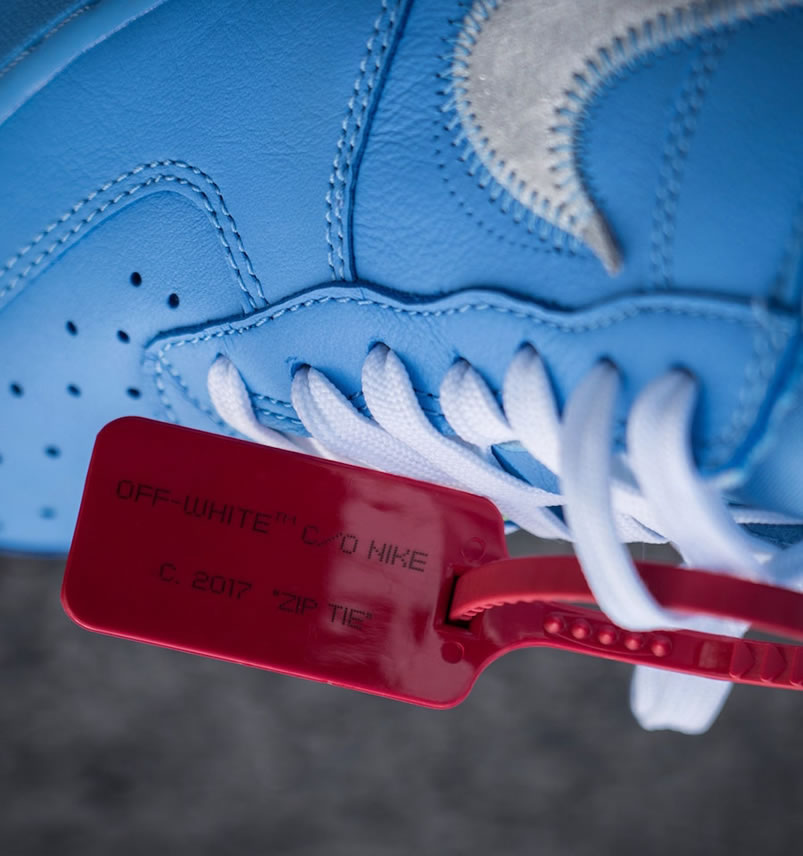 Off White Nike Air Force 1 Low Mca Blue For Sale Ci1173 400 (9) - newkick.cc