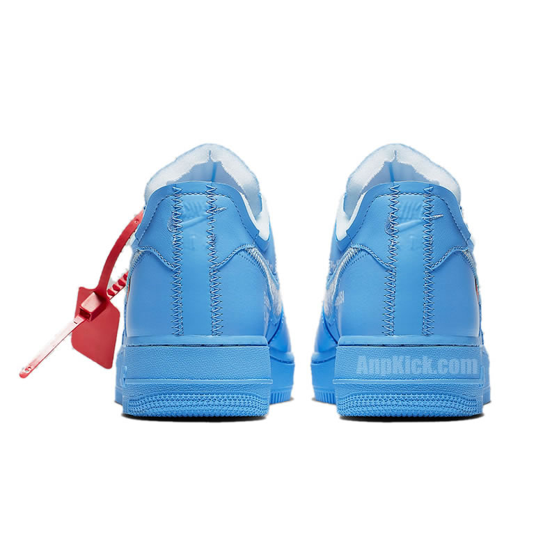 Off White Nike Air Force 1 Low Mca University Blue For Sale Ci1173 400 (5) - newkick.cc