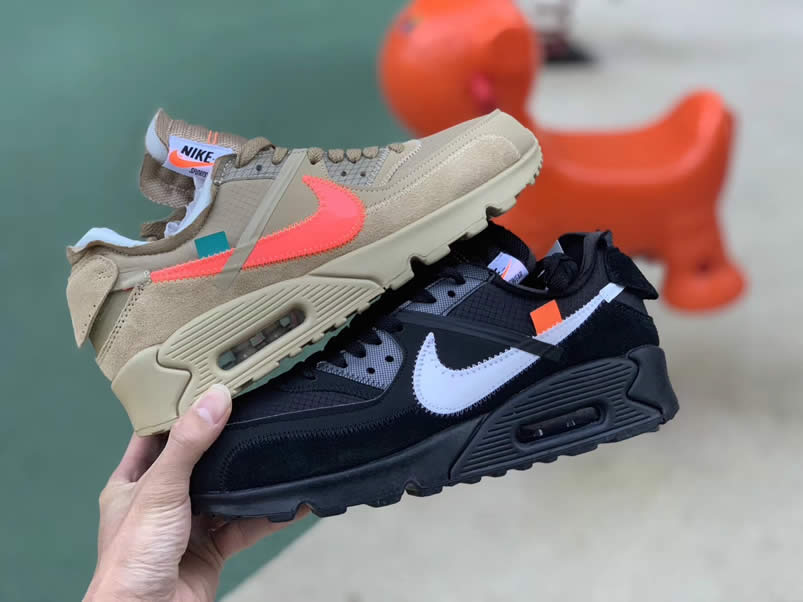 Off-White x Nike Air Max 90 V2 OW Black AA7293-001 Pics