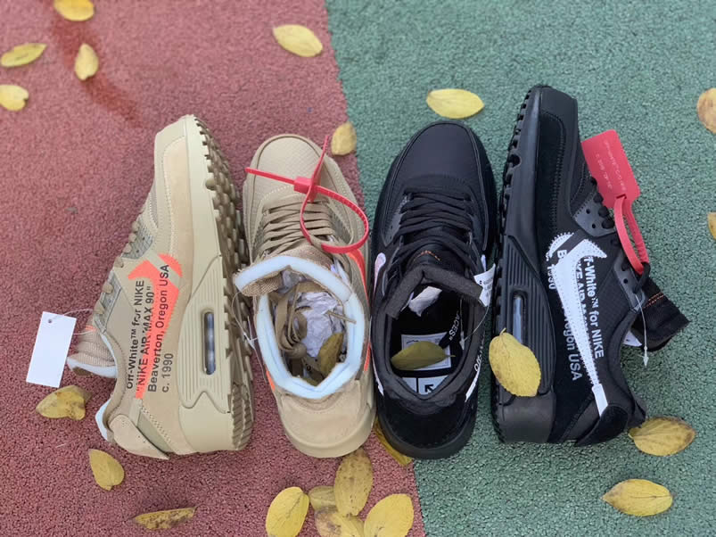 Off-White x Nike Air Max 90 'Desert Ore' AA7293-200 Pics