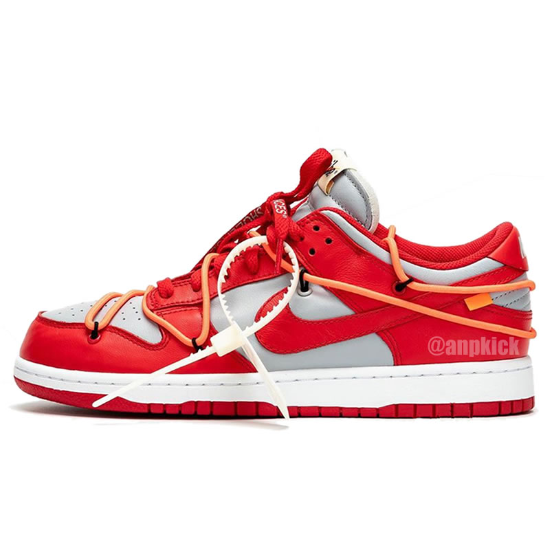 Off White Nike Dunk Low University Red Grey Release Date Ct0856 600 (1) - newkick.cc