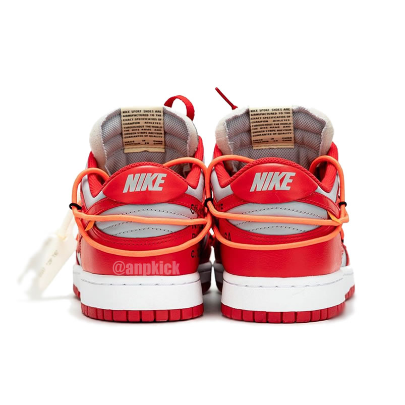 Off White Nike Dunk Low University Red Grey Release Date Ct0856 600 (4) - newkick.cc