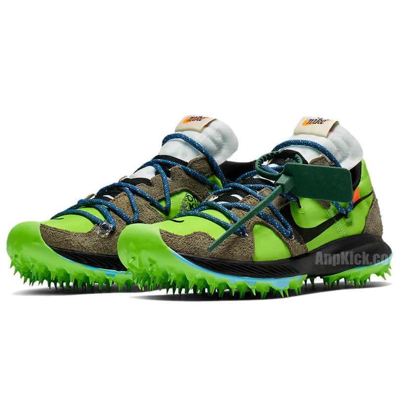 Off White Nike Zoom Terra Kiger 5 Green Athlete In Progress Cd8179 300 (3) - newkick.cc