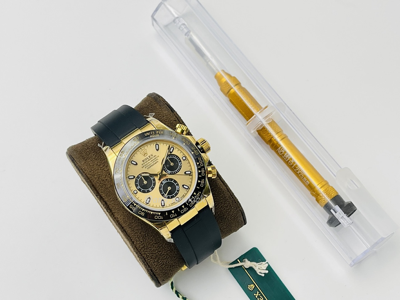 Rolex Daytona Champagne Colour And Black 116518ln 0048 (10) - newkick.cc