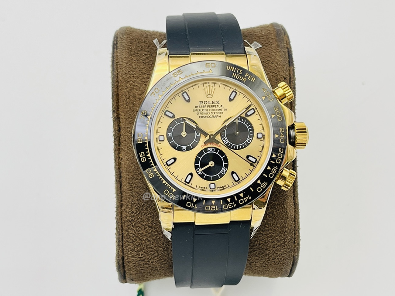 Rolex Daytona Champagne Colour And Black 116518ln 0048 (5) - newkick.cc