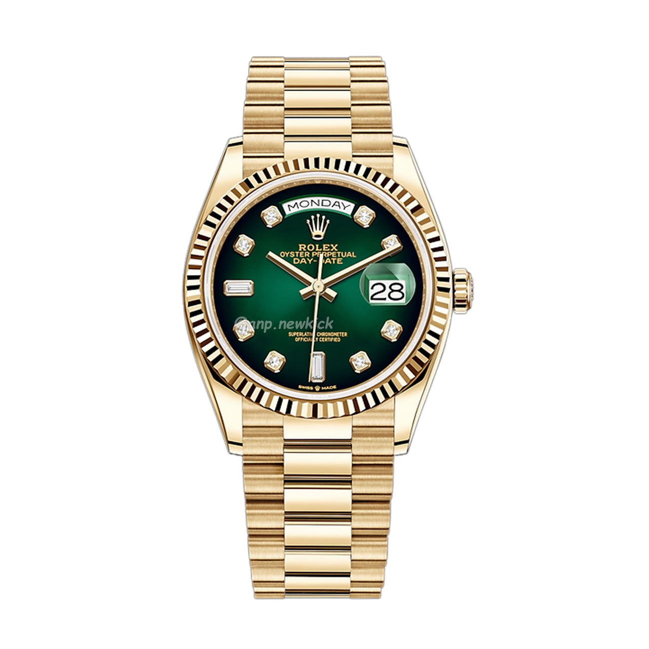 Rolex Day Date Olive Green 128238 0069 (1) - newkick.cc