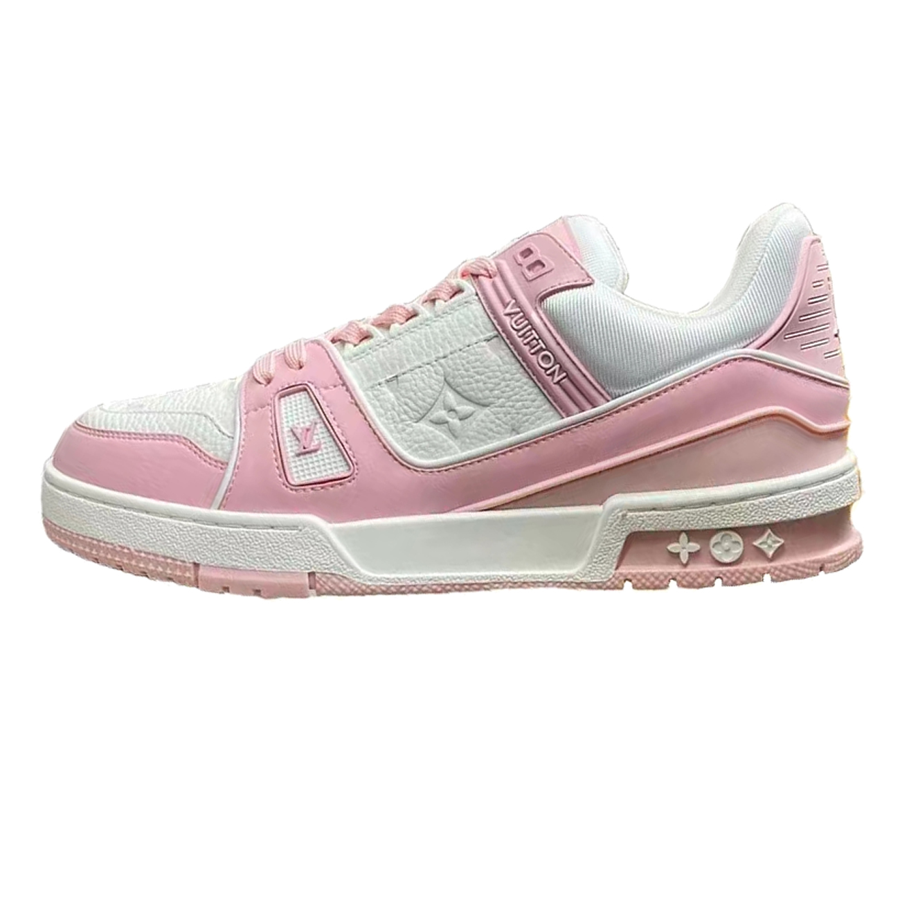 Lv Trainer Vuitton Sneaker Pink 1aa6w3 (11) - newkick.cc