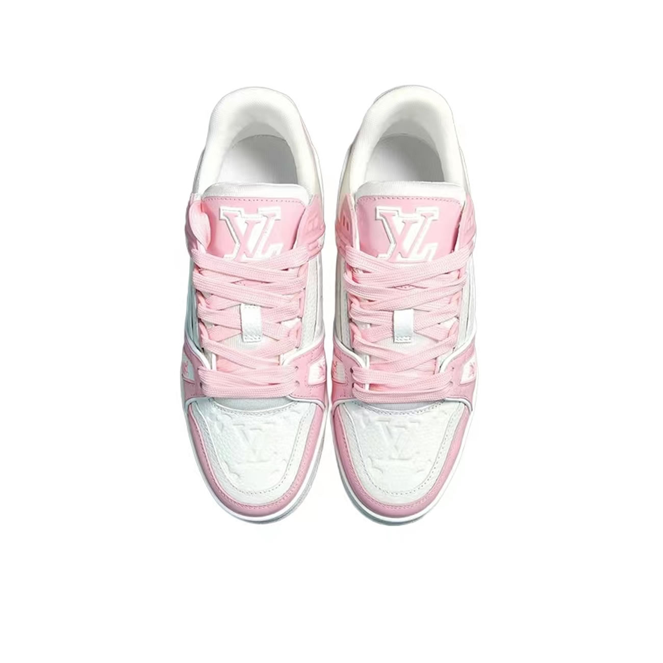 Lv Trainer Vuitton Sneaker Pink 1aa6w3 (3) - newkick.cc