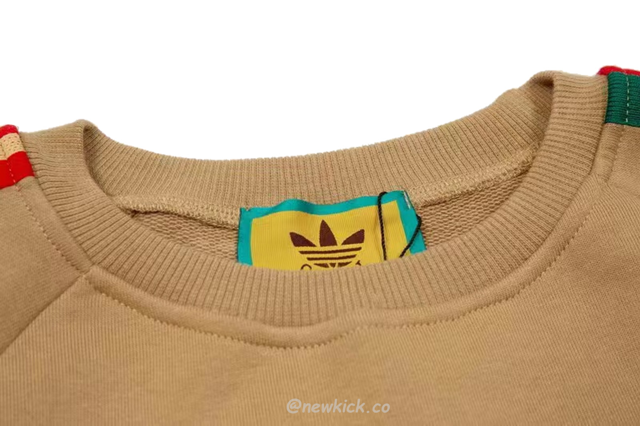 Adidas X Gucci Knitted Cotton Sweater 691638 Xjeml 2184 (6) - newkick.cc