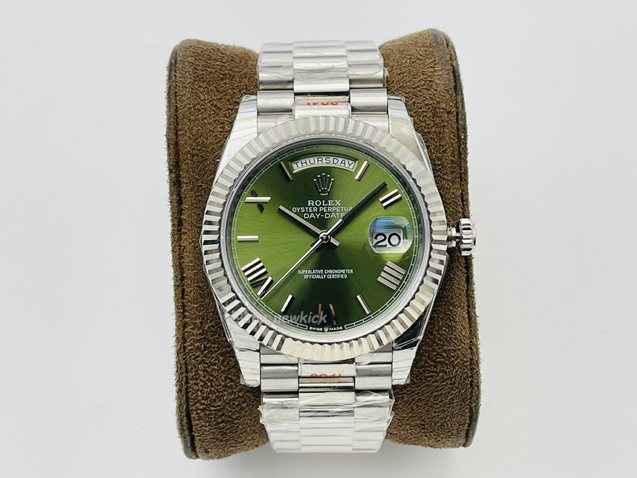 Rolex Day Date Olive Green 228239 0033 (2) - newkick.cc