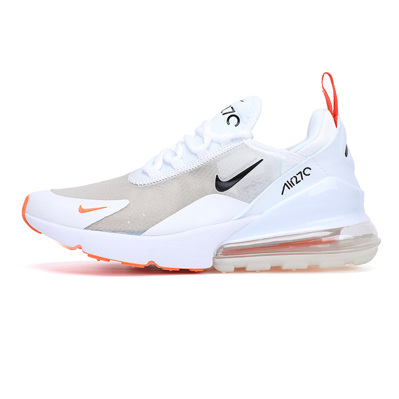 Nike Air Max 270 White Orange (1) - newkick.cc