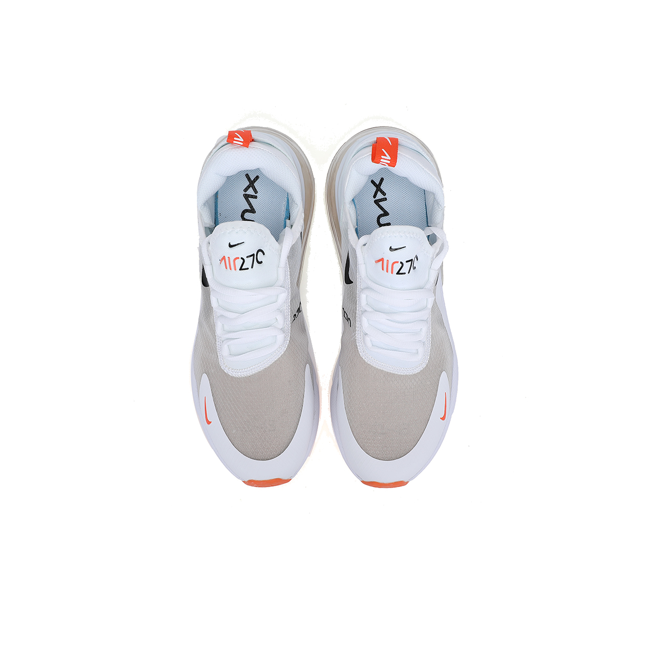 Nike Air Max 270 White Orange (4) - newkick.cc