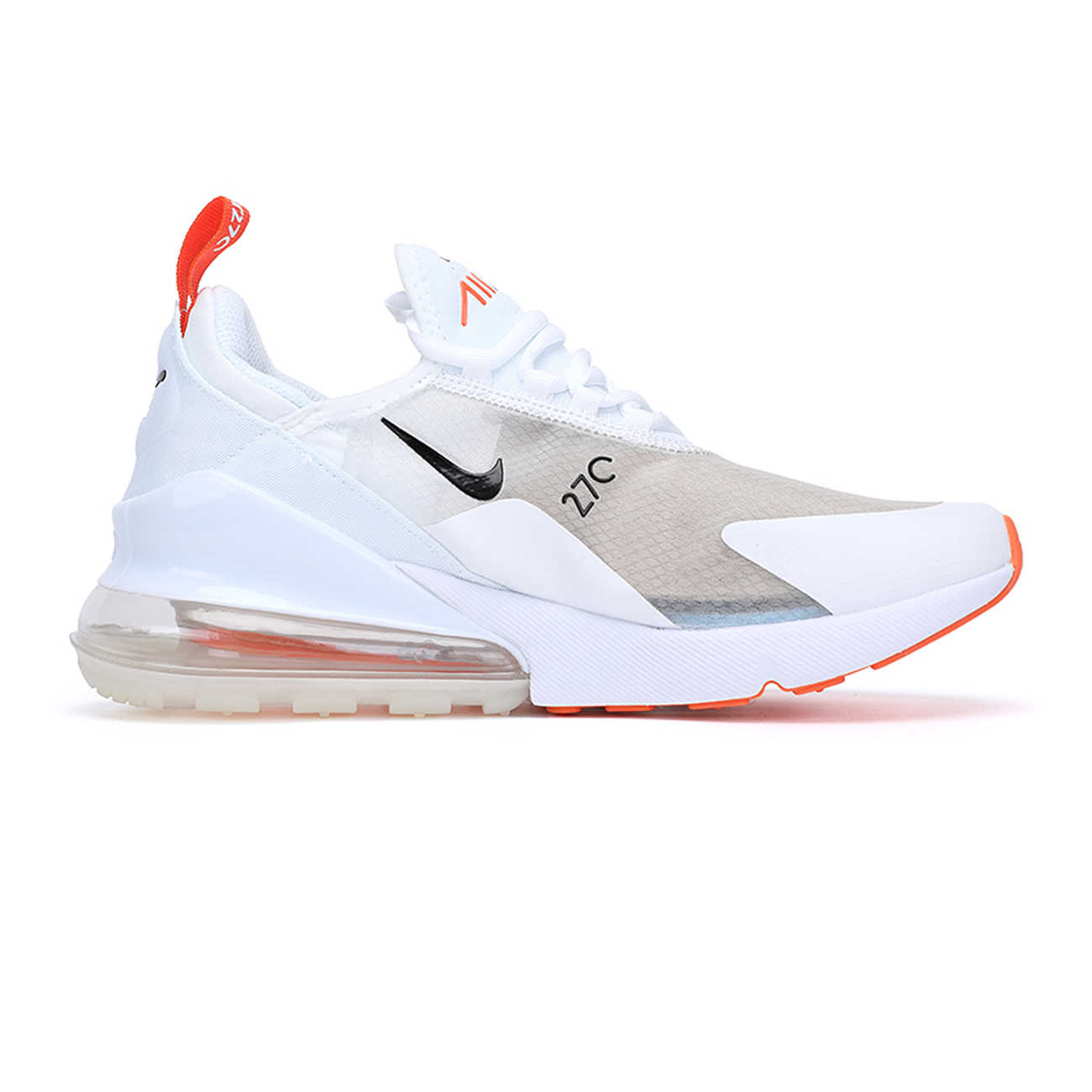 Nike Air Max 270 White Orange (5) - newkick.cc