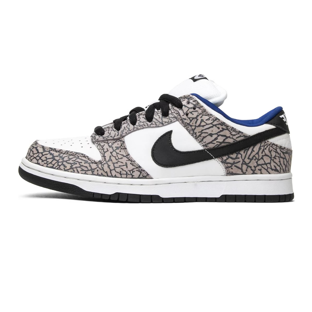 Nike Sb Dunk Low Supreme White Cement 304292 001 (1) - newkick.cc