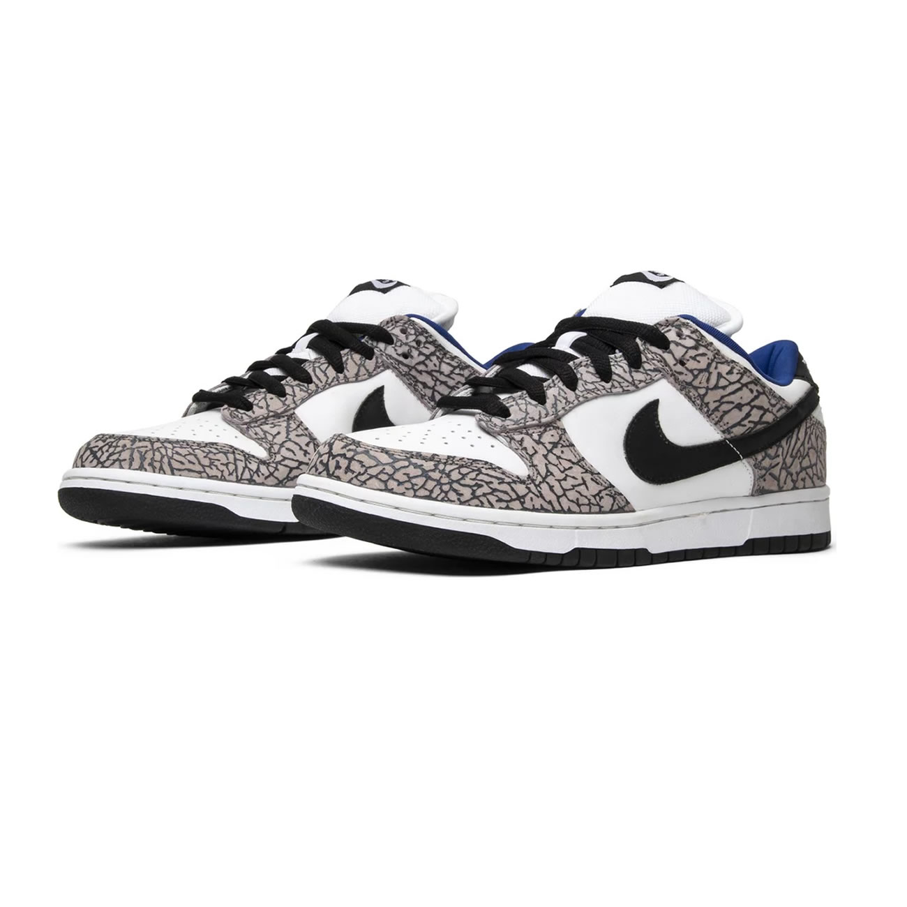 Nike Sb Dunk Low Supreme White Cement 304292 001 (9) - newkick.cc