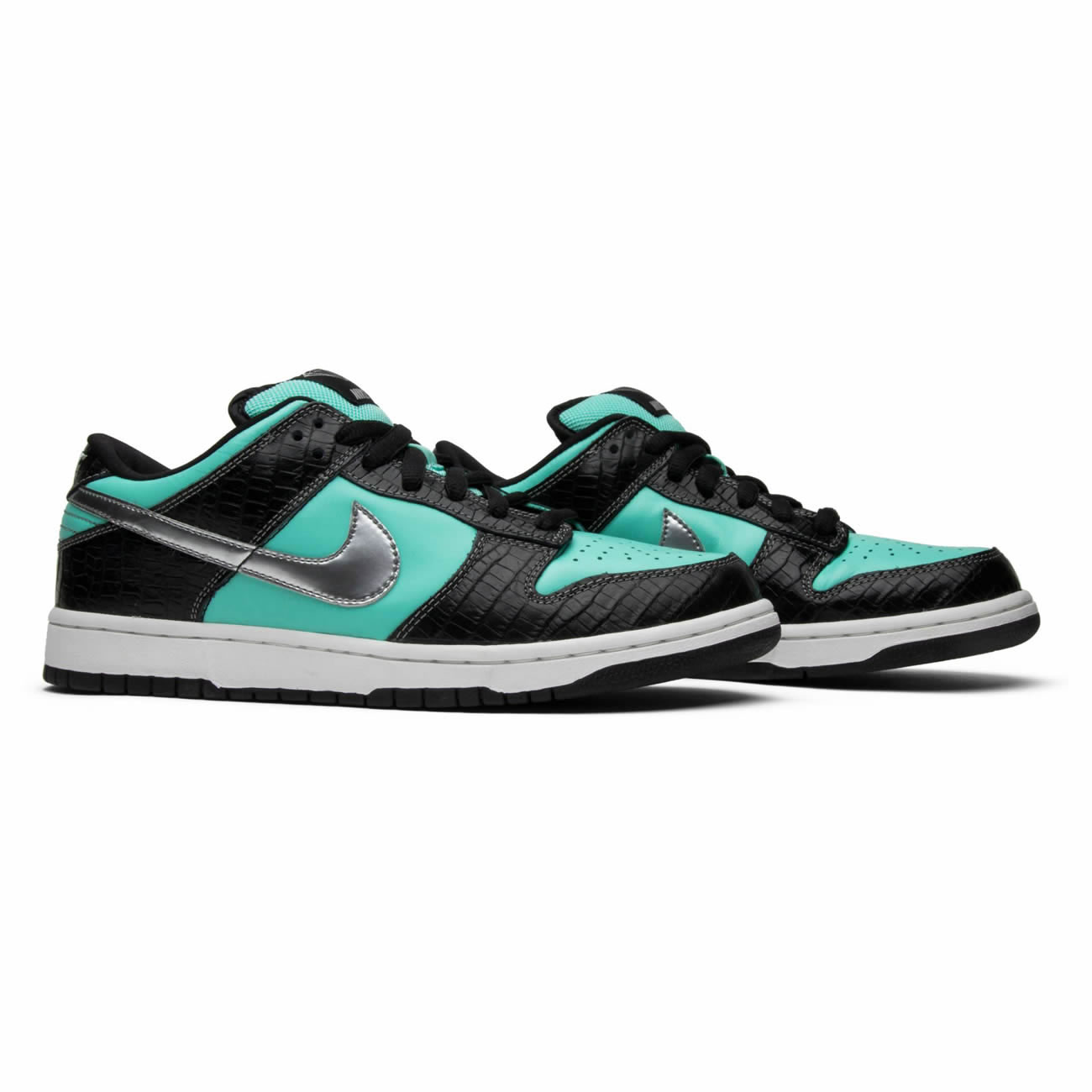 Nike Sb Dunk Low Diamond Supply Co. Aqua Blue 304292 402 (2) - newkick.cc