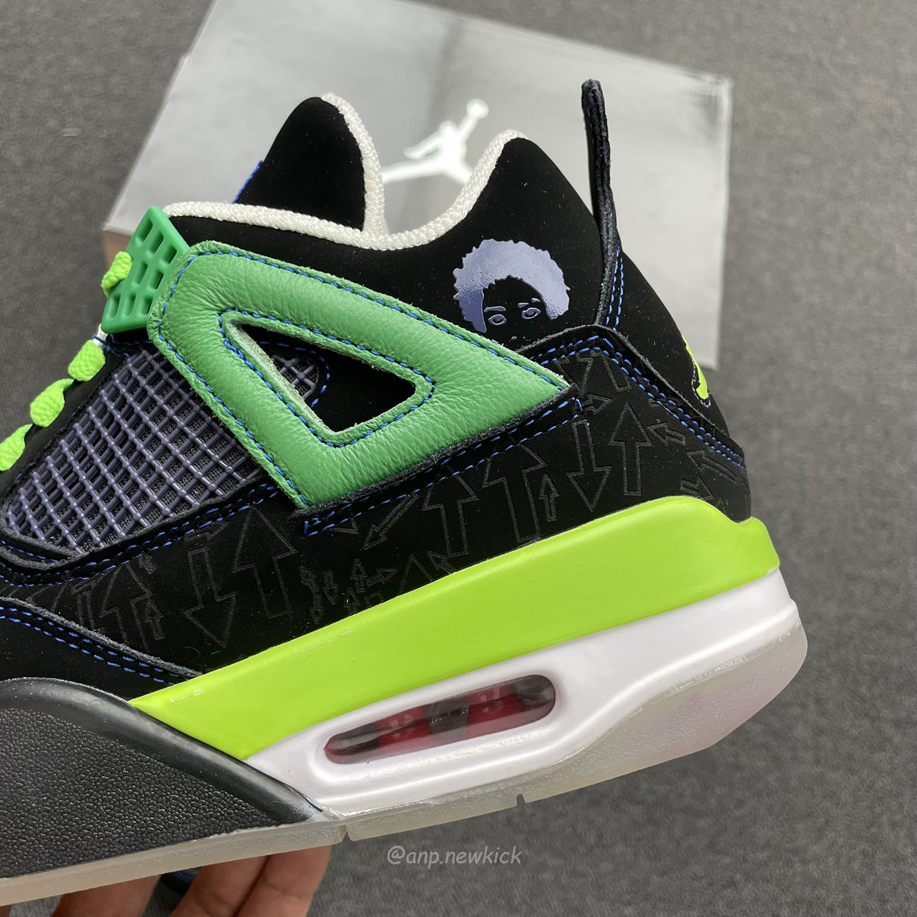 Air Jordan 4 Retro Doernbecher 308497 015 (10) - newkick.cc