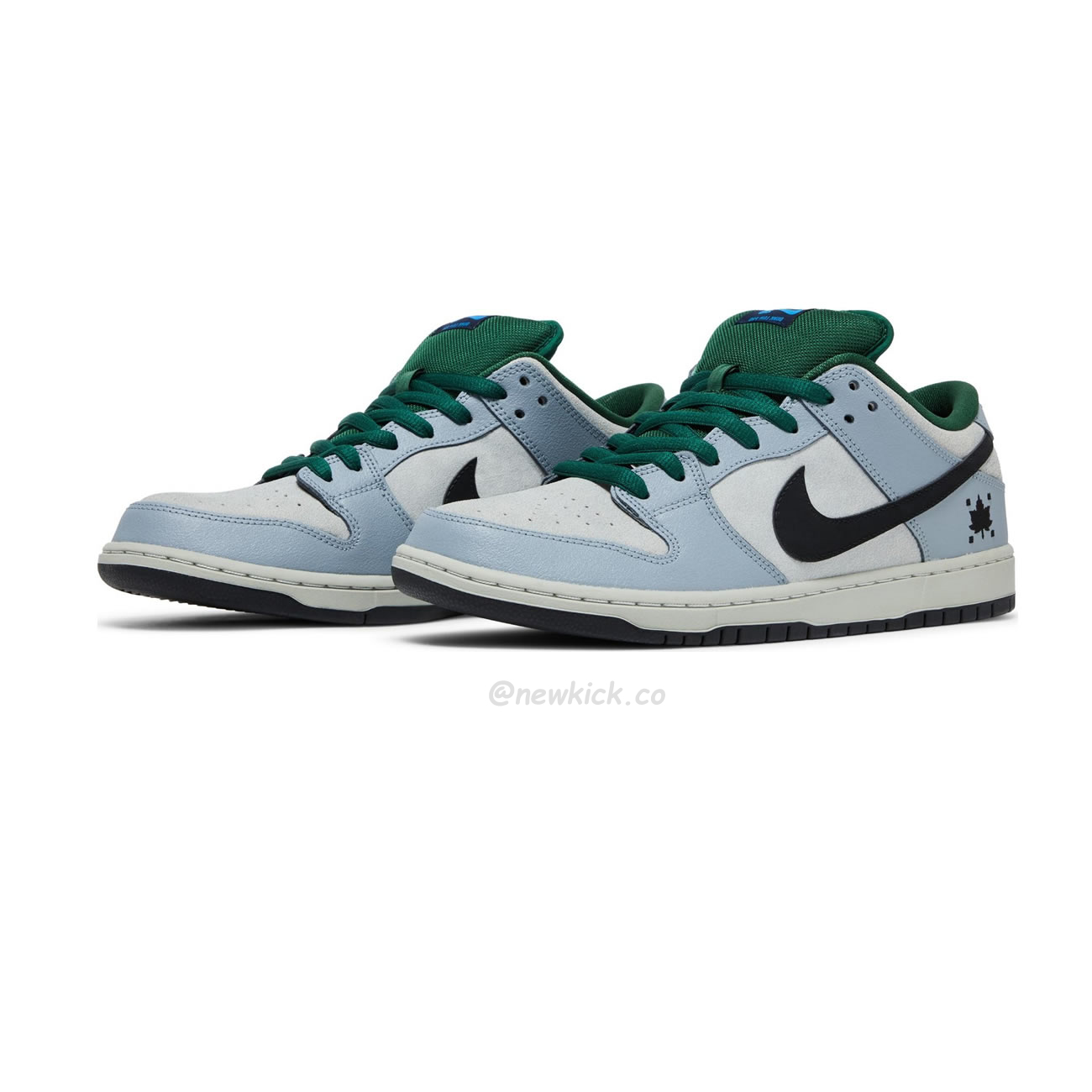 Nike Sb Dunk Low Maple Leaf Central Park 313170 021 (5) - newkick.cc