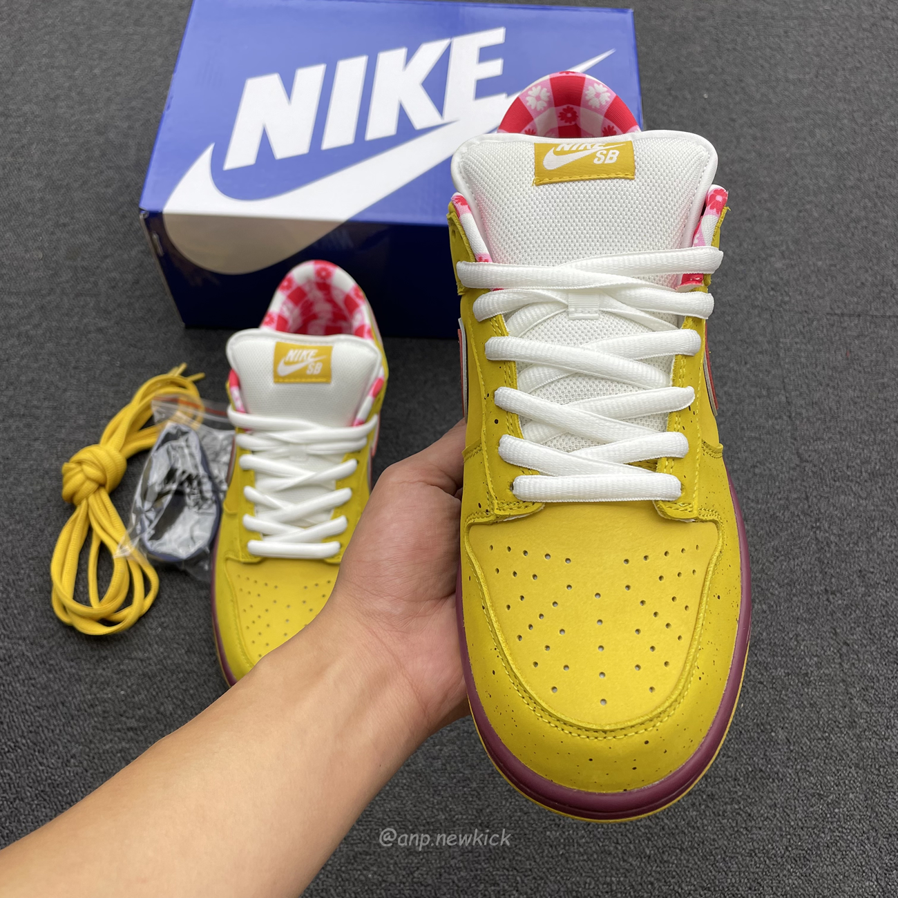 Nike Sb Dunk Low Yellow Lobster 313170 137566 (4) - newkick.cc