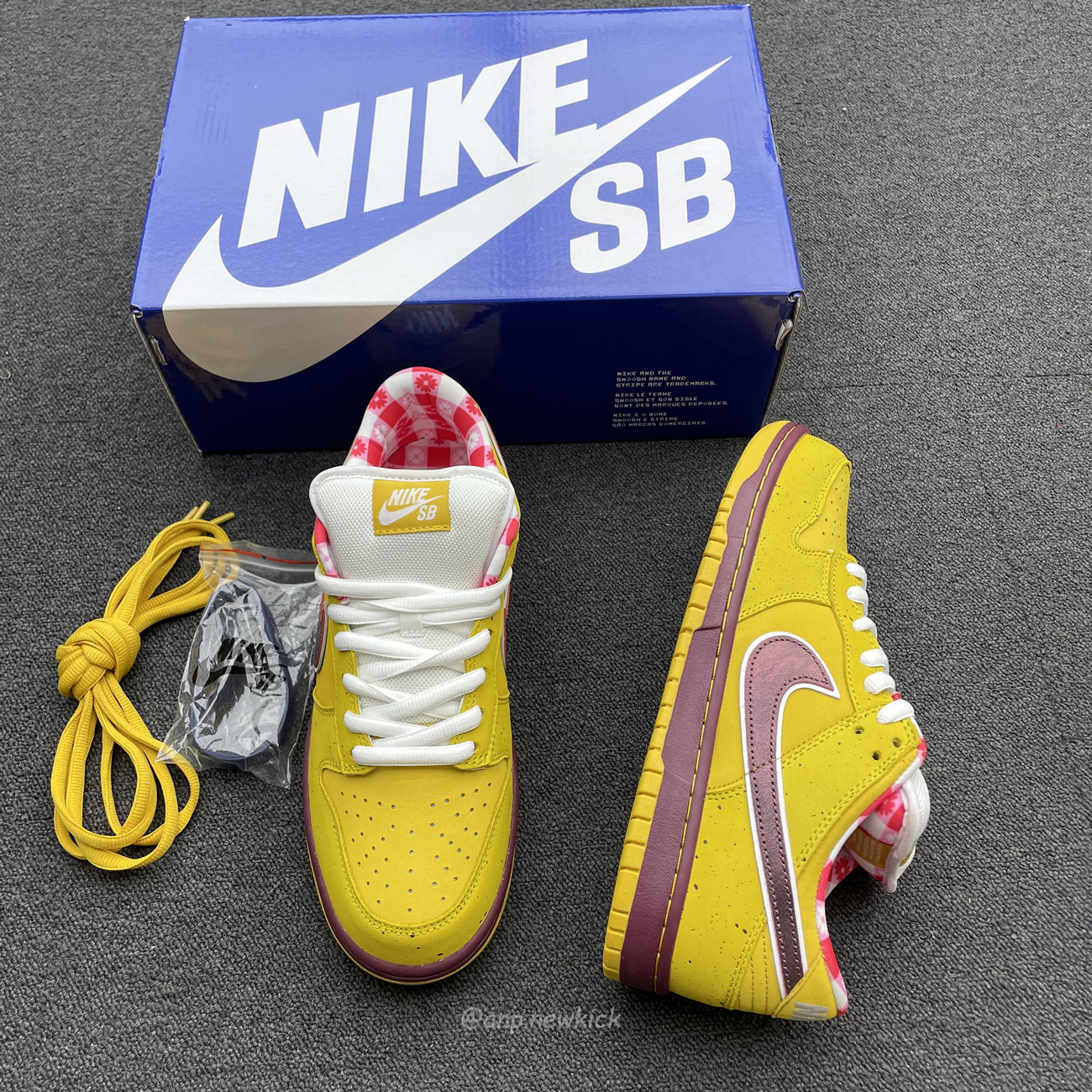 Nike Sb Dunk Low Yellow Lobster 313170 137566 (5) - newkick.cc