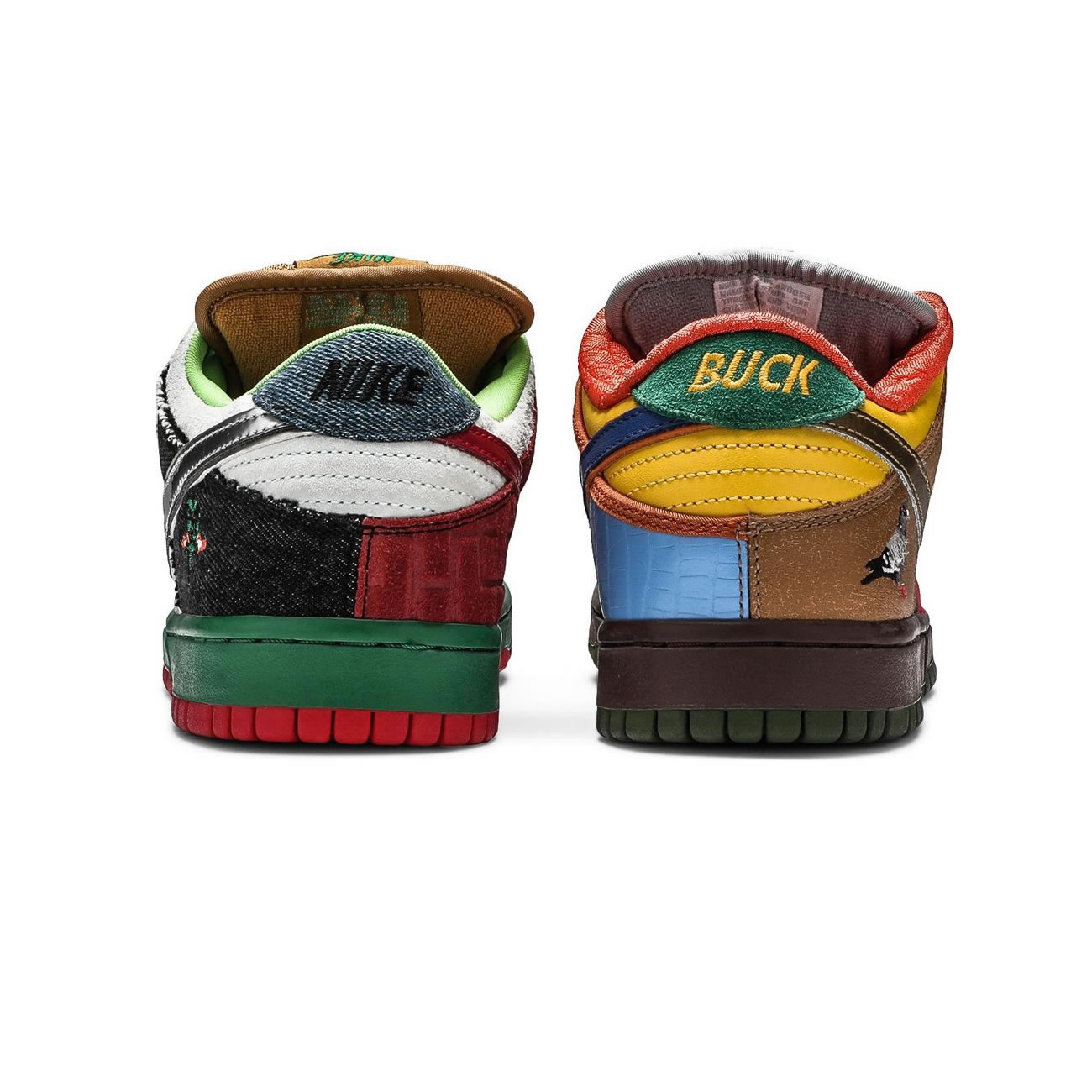 Nike Sb Dunk Low What The Dunk 318403 141 (4) - newkick.cc