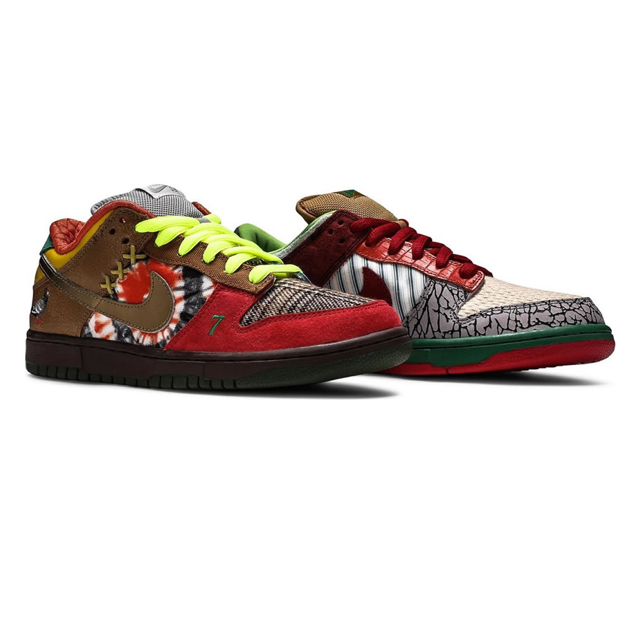 Nike Sb Dunk Low What The Dunk 318403 141 (5) - newkick.cc