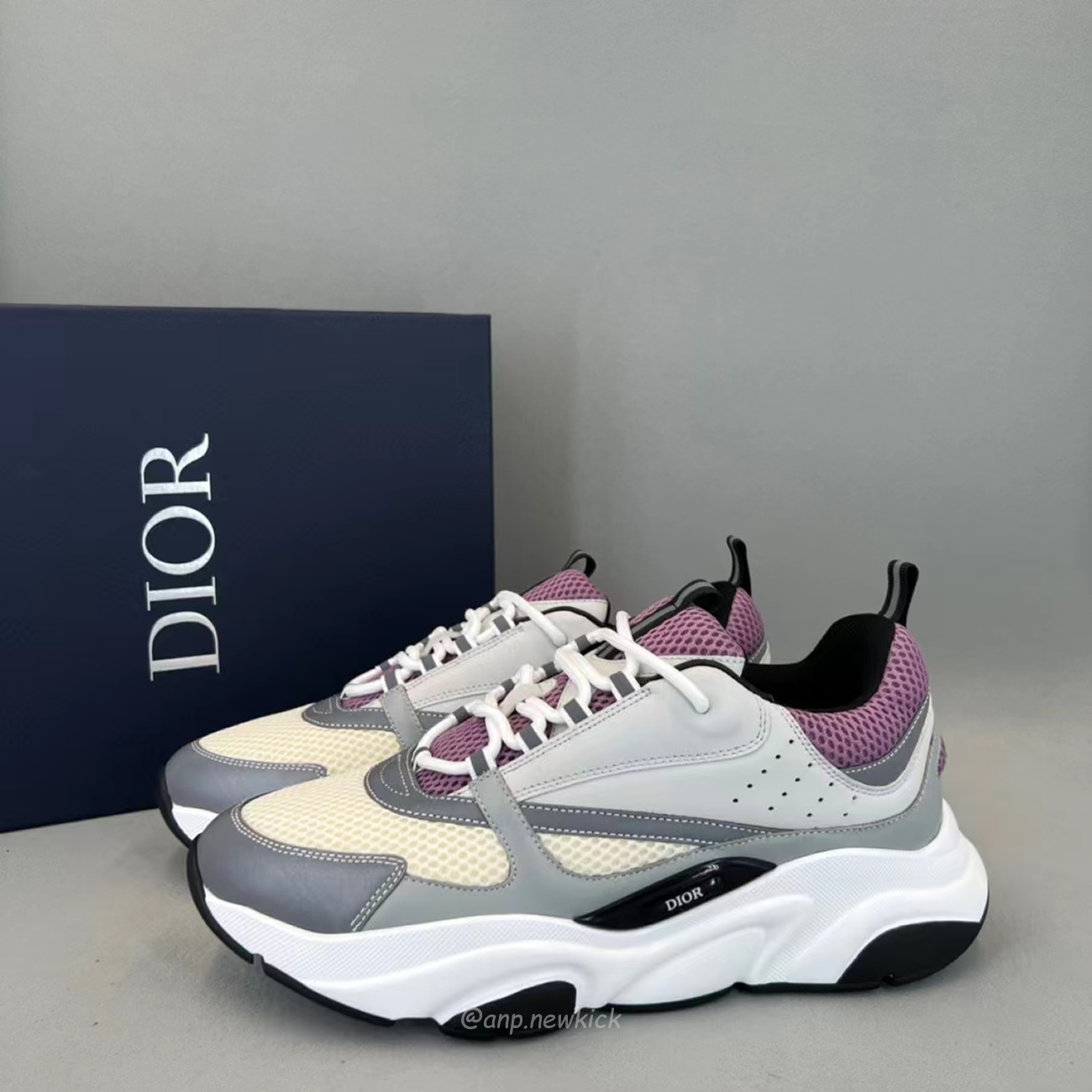 Dior B22 Cream Lavender Grey Beige (3) - newkick.cc