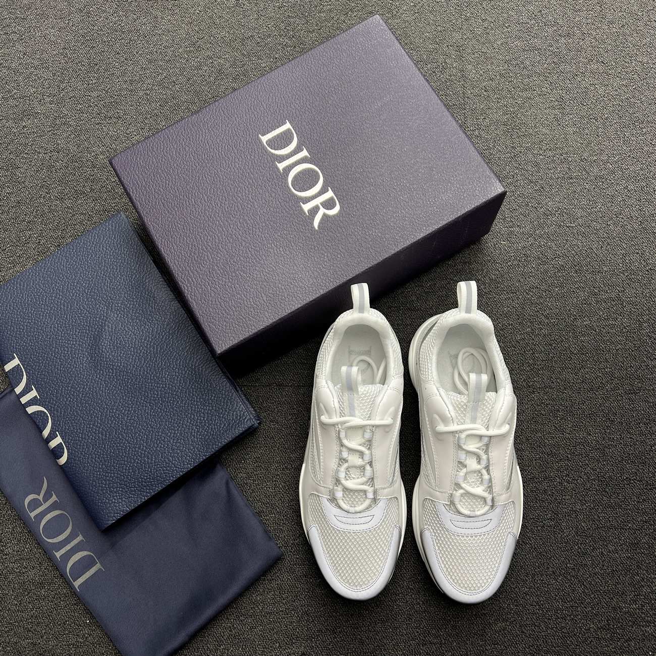 Dior B22 White Silver 3sn231yjg H000 (9) - newkick.cc