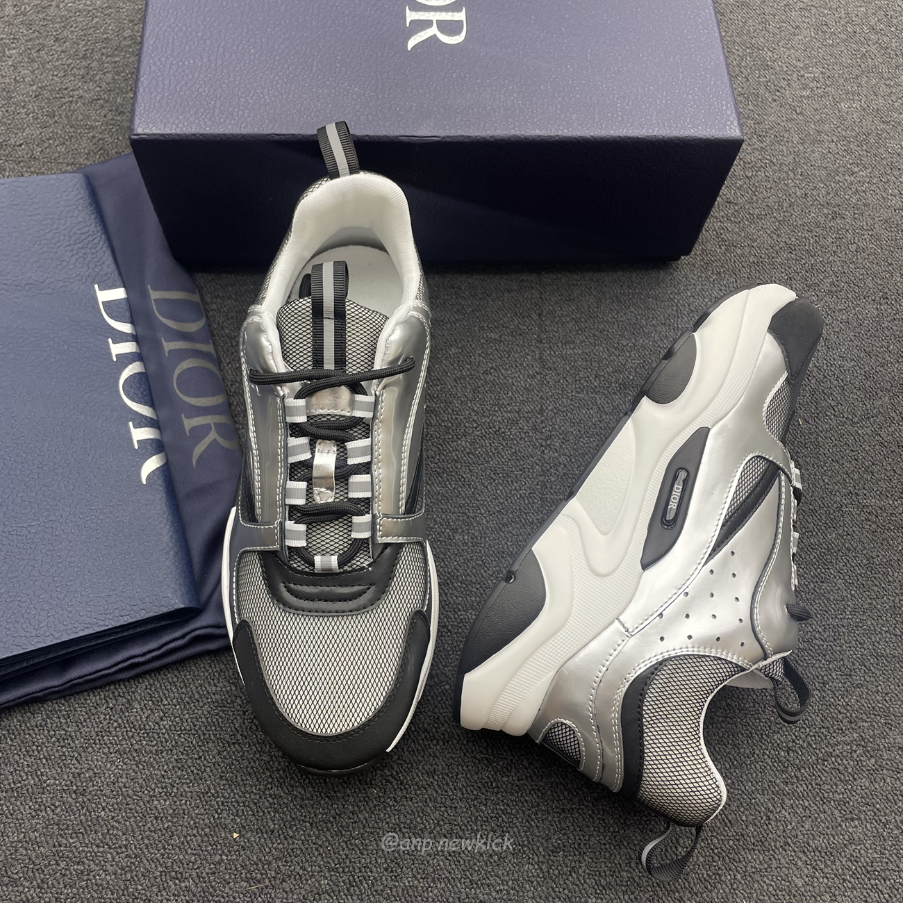 Dior B22 Silvery (5) - newkick.cc