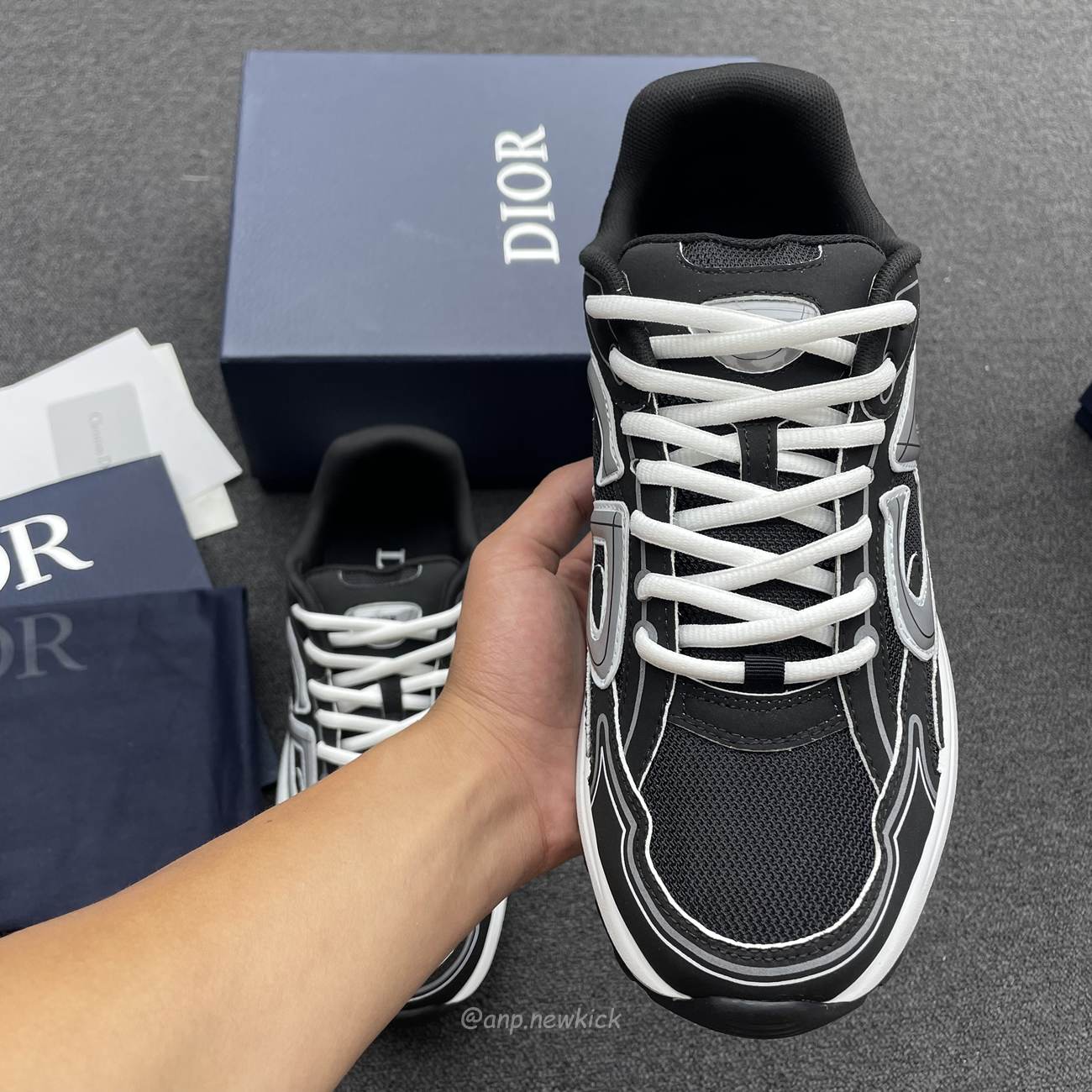 Dior B30 Black Grey Blue 3sn279zmb H969 (12) - newkick.cc