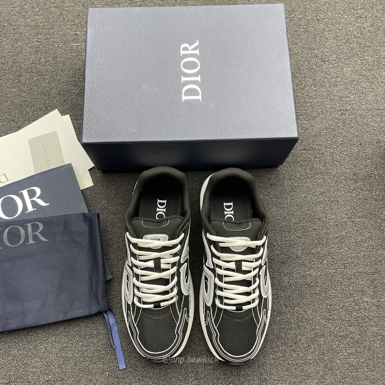 Dior B30 Black Grey Blue 3sn279zmb H969 (13) - newkick.cc