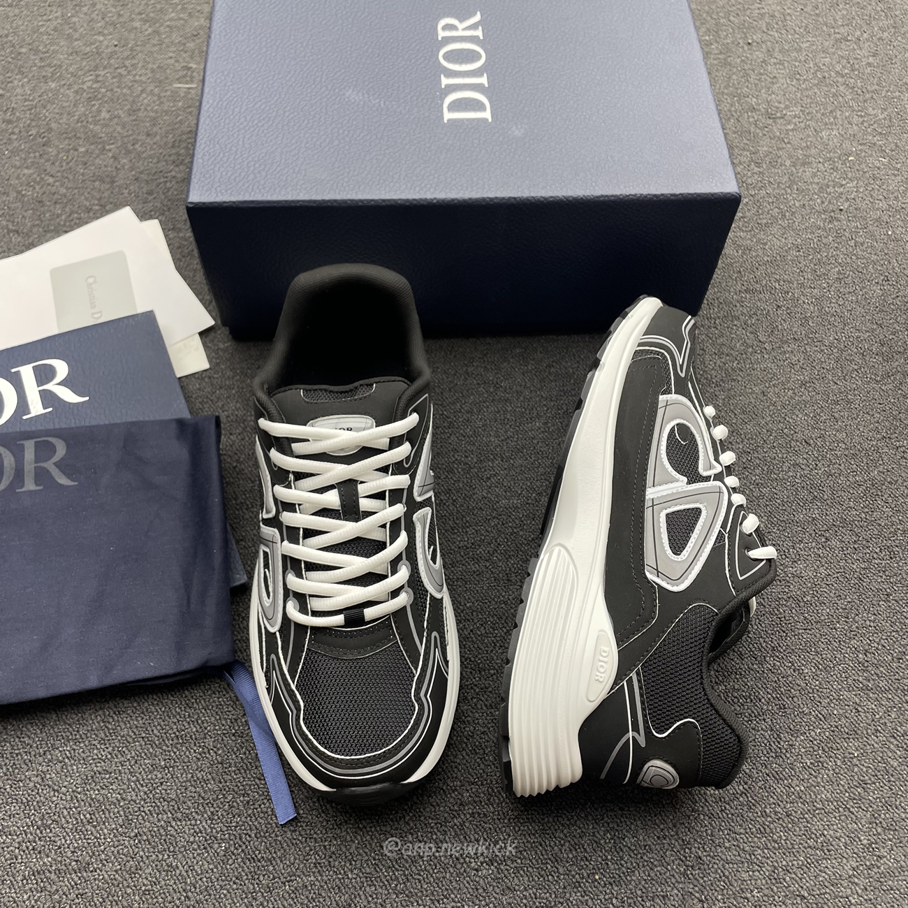 Dior B30 Black Grey Blue 3sn279zmb H969 (18) - newkick.cc